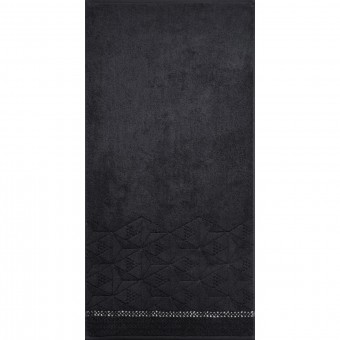 Полотенце     для бани 100х150   махровое  490 г/м2     черное   Донецкая мануфактура