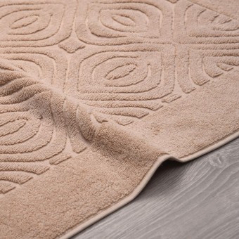 Коврик     для ног 50х70   махровый  650 г/м2     бежевый   Донецкая мануфактура Spiaggia sabbiosa