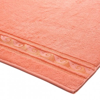 Полотенце     для лица 50х90   махровое  460 г/м2     Персиковый   Донецкая мануфактура