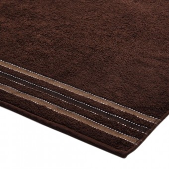 Полотенце     для бани 70х130   махровое  460 г/м2     коричневое   Донецкая мануфактура Chocolatte