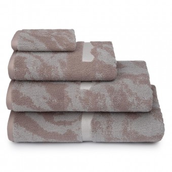 Полотенце     для лица 50х100   махровое  520 г/м2     коричневое   Донецкая мануфактура