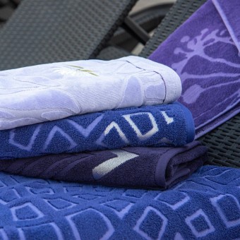 Полотенце     для бани 100х150   махровое  550 г/м2     фиолетовое   Донецкая мануфактура