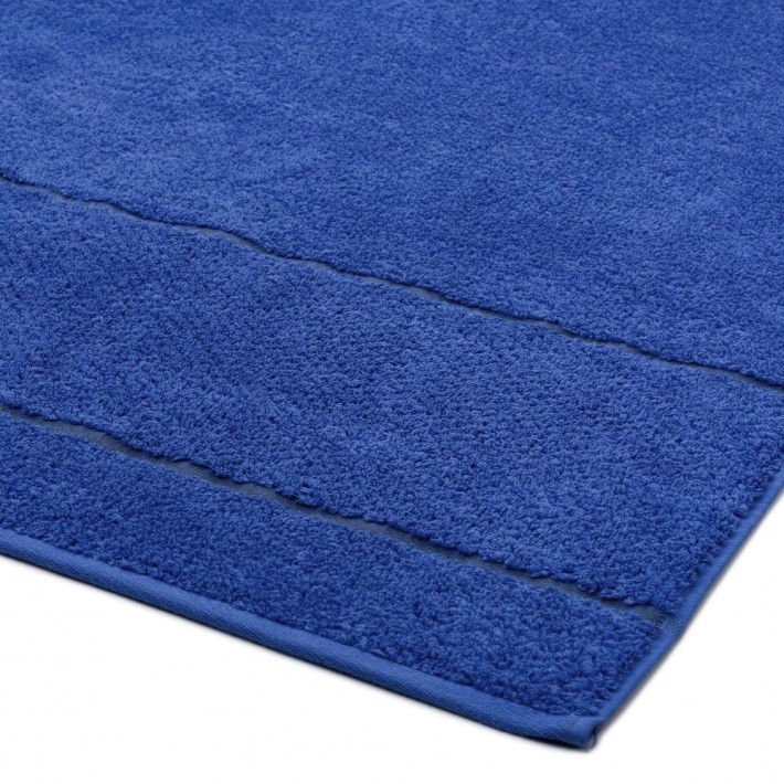 Полотенце для лица 50х100 махровое 530 г/м2 синее однотонное Донецкая мануфактура Paradiso