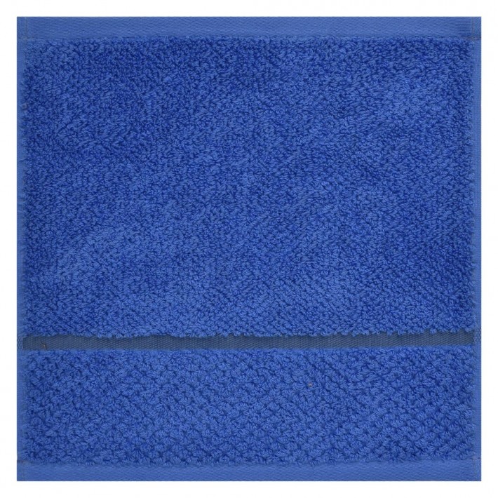 Полотенце для бани 100х150 махровое 520 г/м2 синее однотонное Донецкая мануфактура Paradiso