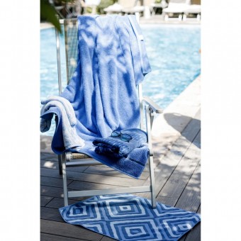 Коврик     для ног 50х70   махровый  750 г/м2     синий   Донецкая мануфактура