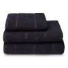 Полотенце 70х140 махровое 540 г/м2 черное Донецкая мануфактура Tweed