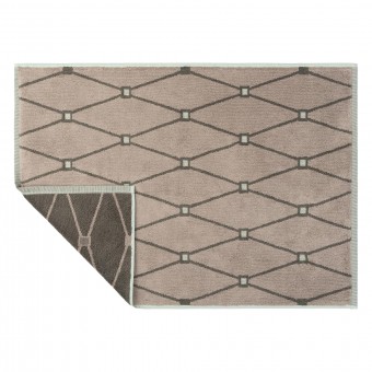 Коврик     для ног 50х70   махровый  750 г/м2     бежевый   Донецкая мануфактура Bordo Di Gigl