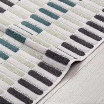 Коврик     для ног 50х70   махровый  750 г/м2     разноцветный   Донецкая мануфактура Amazzoni