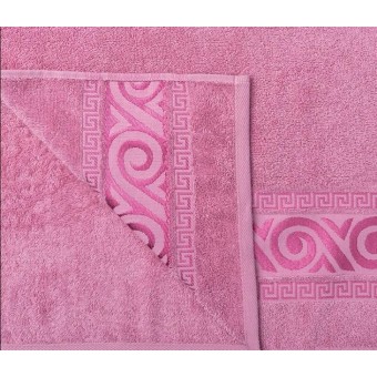 Полотенце     для бани 100х150   махровое  420 г/м2     розовое   Донецкая мануфактура Acqua del Nilo