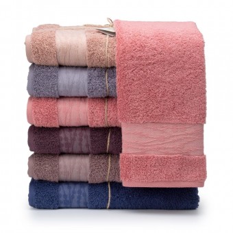 Полотенце     для бани 70х130   махровое  460 г/м2     фиолетовое  однотонное Донецкая мануфактура Care