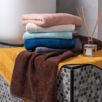 Полотенце     для лица 50х90   махровое  460 г/м2     желтое   Донецкая мануфактура Heat