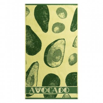 Полотенце для лица 50х90 махровое 460 г/м2 зеленое Донецкая мануфактура Avocado