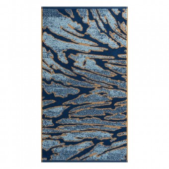 Полотенце     для бани 70х130   махровое  460 г/м2     синее   Донецкая мануфактура Glacier