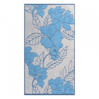 Полотенце     для бани 70х130   махровое  460 г/м2     голубое   Донецкая мануфактура Lobelia blu