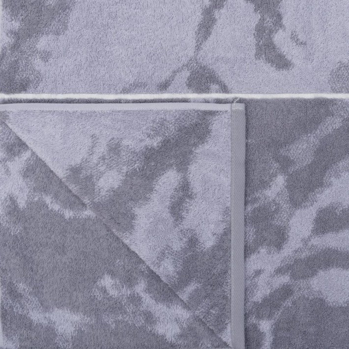 Полотенце для бани 70х130 махровое 460 г/м2 серое Донецкая мануфактура Le montagne