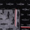 Полотенце для лица 50х90 махровое 460 г/м2 черное Донецкая мануфактура White shark