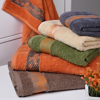 Полотенце махровое Element 70*130 цвет зеленый