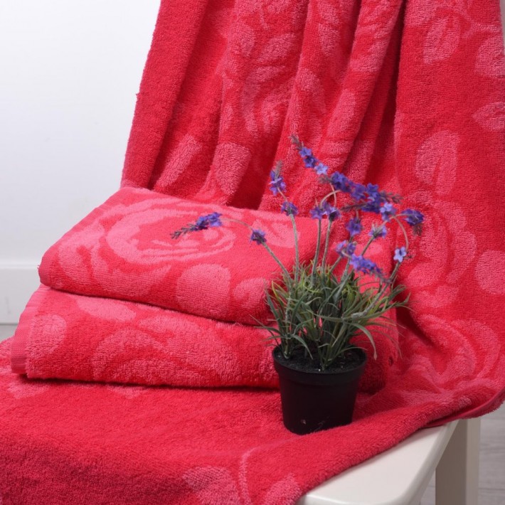 Rose color ПЛ-2602-03088 Полотенце 50*90 цв.10000
