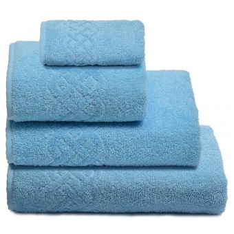 Plait ПЛ-2601-01933/01934 Полотенце 50*90 цв.131(голубой)