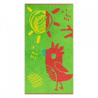 Полотенце  детское   для бани 70х130   махровое       разноцветное   Донецкая мануфактура