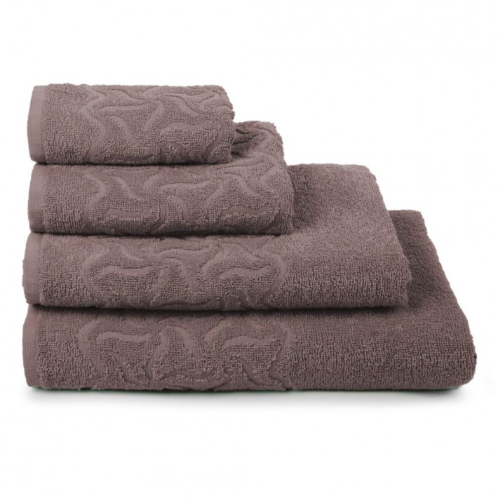 Полотенце для бани 70х130 махровое 295 г/м2 коричневое Донецкая мануфактура