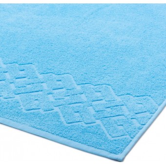 Полотенце     для лица 50х90   махровое  360 г/м2     голубое   Донецкая мануфактура Baldric