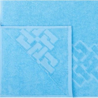 Полотенце     для бани 70х130   махровое  360 г/м2     голубое   Донецкая мануфактура Baldric 