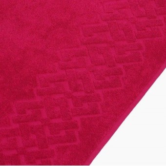 Полотенце     для бани 70х130   махровое  360 г/м2     красное   Донецкая мануфактура Baldric