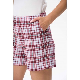 Шорты  женские       трикотажные       красные     