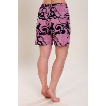 Шорты  женские       из кулирки       розовые