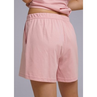 Шорты  женские       трикотажные       розовые     