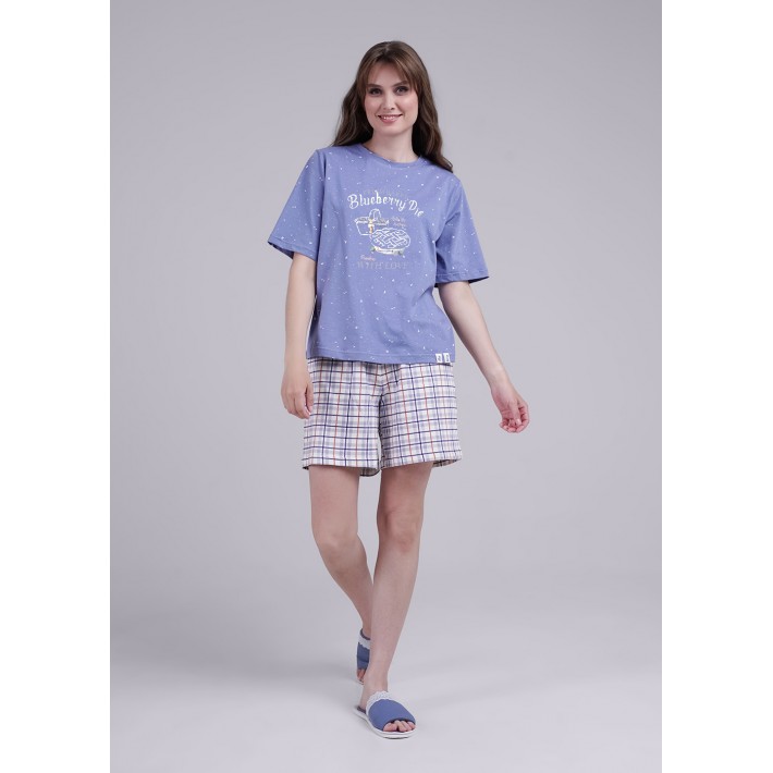 Шорты женские трикотажные Молочный