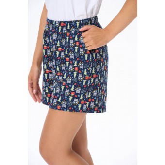 Шорты  женские       трикотажные       синие