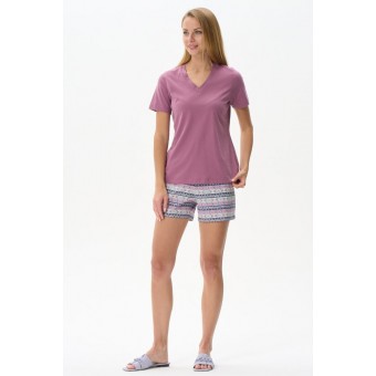 Шорты  женские       трикотажные       розовые     