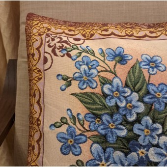 Наволочка 50*50 Незабудки