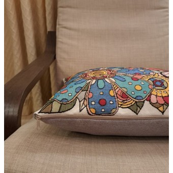 Наволочка 50*50 Мозаика Цветок