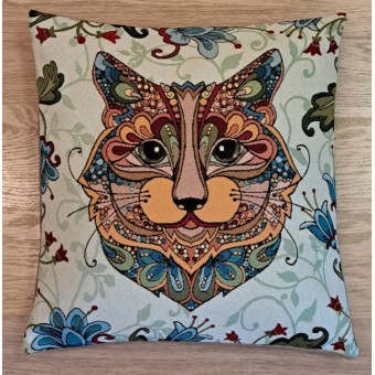 Наволочка 50*50 Мозаика Кот