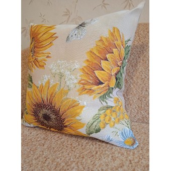 Наволочка 50*50 Подсолнухи (трио) 3