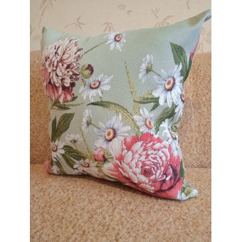 Наволочка 50*50 Пионы 2 (трио)