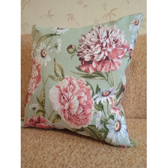 Наволочка 50*50 Пионы (трио)