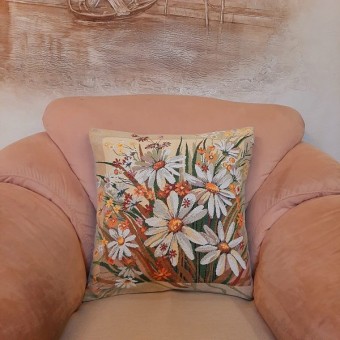 Наволочка 50*50 Ромашки