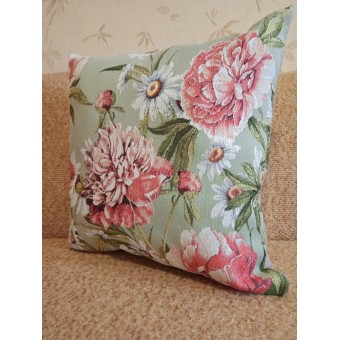 Наволочка 50*50 Пионы 3 (трио)