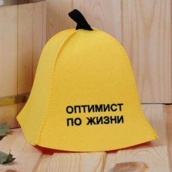 Шапка Оптимист по жизни