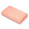 Полотенце для бани 100х150 махровое 300 г/м2 Персиковый Cleanelly