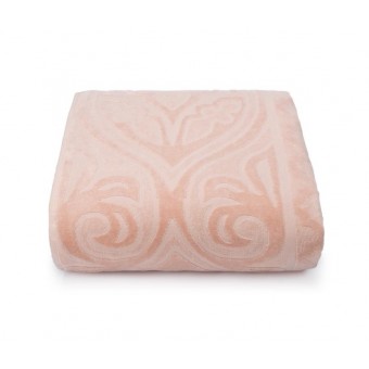 Покрывало      200х220   махровое  440 г/м2     бежевое   Cleanelly