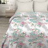 Комплект постельного белья семейный из поплина с наволочками 50х70 2 шт Цветы Василиса