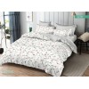 Комплект постельного белья семейный из поплина с наволочками 50х70 2 шт и с наволочками 70х70 2 шт Цветы Luxor