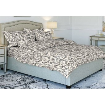 Комплект постельного белья         семейный из поплина        с наволочками 70х70 2 шт Животные Ночь Нежна