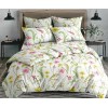 Комплект постельного белья семейный из поплина с наволочками 50х70 2 шт Растения Ночь Нежна