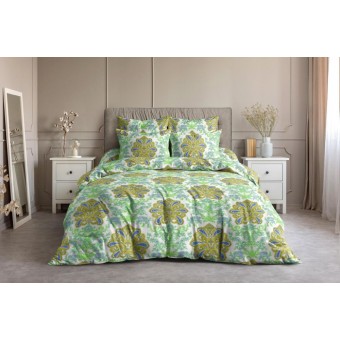 Комплект постельного белья         семейный из поплина        с наволочками 50х70 2 шт Кружево Ночь Нежна